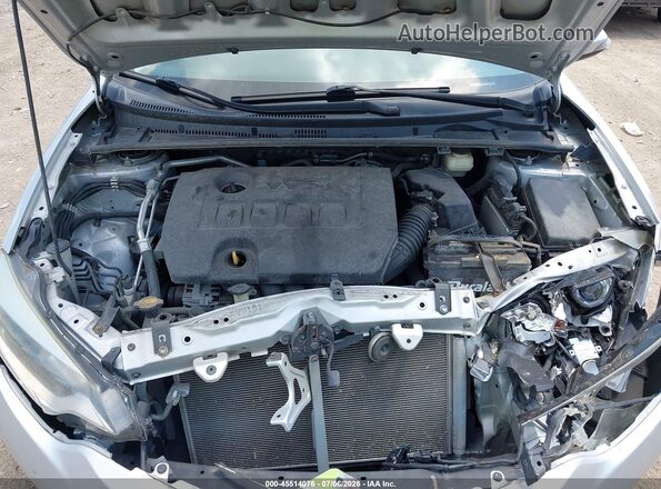 2T1BURHEXGC642534 2016 TOYOTA COROLLA Silver Rear view