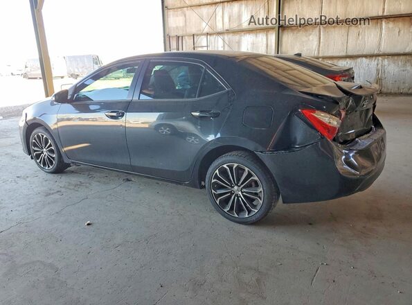 2T1BURHEXGC648480 2016 TOYOTA COROLLA Black Trasero izquierdo