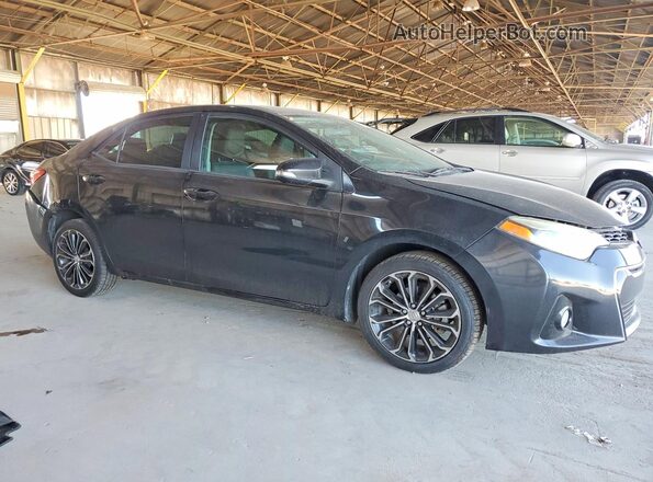2T1BURHEXGC648480 2016 TOYOTA COROLLA Black Delantero derecho