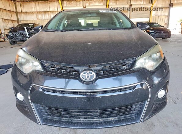 2T1BURHEXGC648480 2016 TOYOTA COROLLA Black Vista frontal