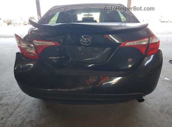2T1BURHEXGC648480 2016 TOYOTA COROLLA Black Vista trasera