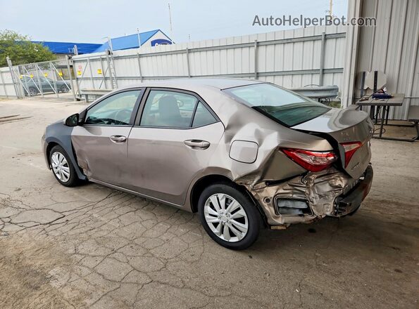 2T1BURHEXGC708385 2016 TOYOTA COROLLA Tan Tył lewy