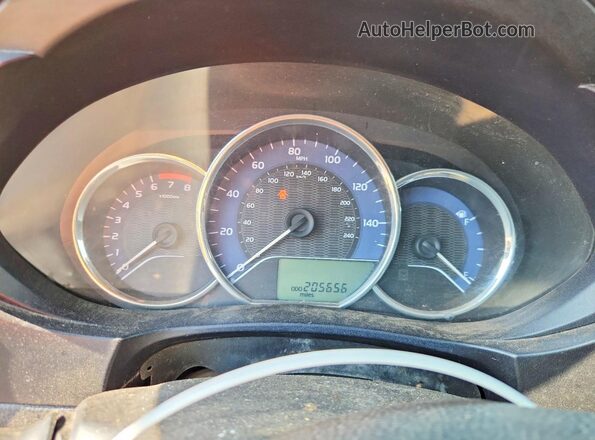 2T1BURHEXGC731651 2016 TOYOTA COROLLA Gray Widok zestawu wskaźników