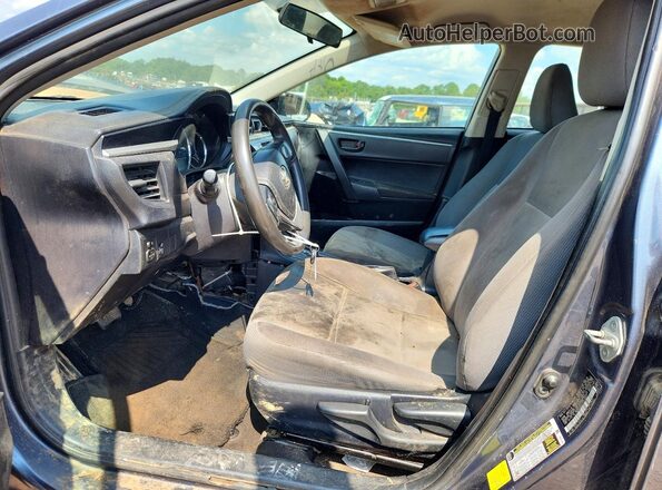 2T1BURHEXGC731651 2016 TOYOTA COROLLA Gray Widok wnętrza z przodu