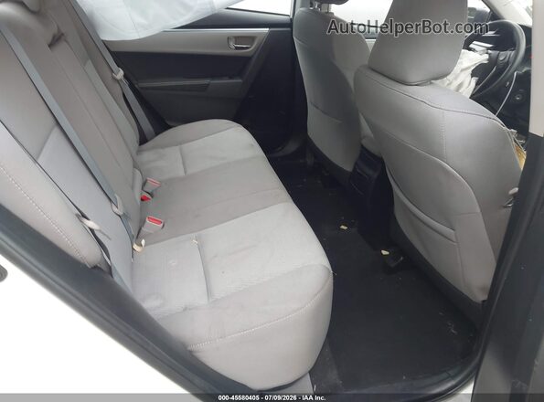 2T1BURHEXGC745694 2016 TOYOTA COROLLA White Widok naklejki z numerem VIN