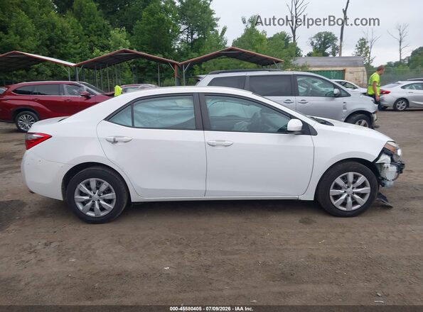 2T1BURHEXGC745694 2016 TOYOTA COROLLA White Widok wnętrza z tyłu