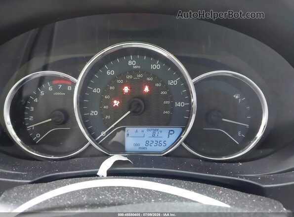 2T1BURHEXGC745694 2016 TOYOTA COROLLA White Widok tylnych siedzeń