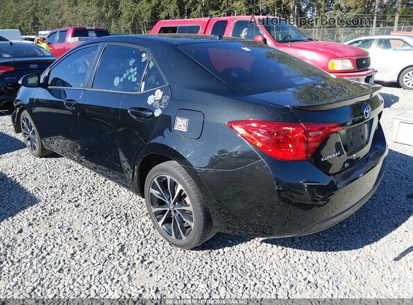 2T1BURHEXHC766739 2017 TOYOTA COROLLA Черный Задняя левая четверть