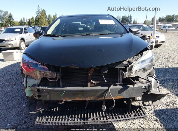 2T1BURHEXHC766739 2017 TOYOTA COROLLA Черный Вид спереди