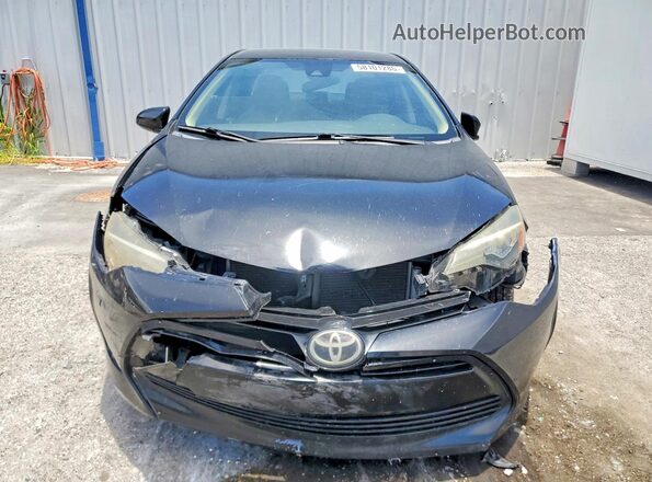 2T1BURHEXHC768295 2017 TOYOTA COROLLA Black Вид спереду