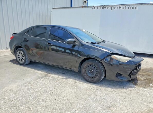 2T1BURHEXHC768295 2017 TOYOTA COROLLA Black Передня права чверть