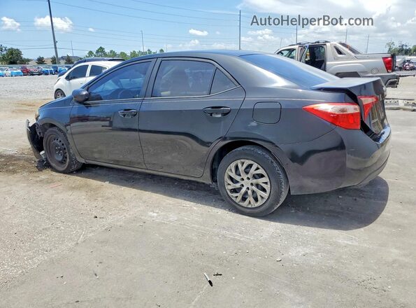 2T1BURHEXHC768295 2017 TOYOTA COROLLA Black Задня ліва чверть