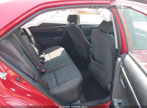 2T1BURHEXHC768345 2017 TOYOTA COROLLA Red VIN sticker view