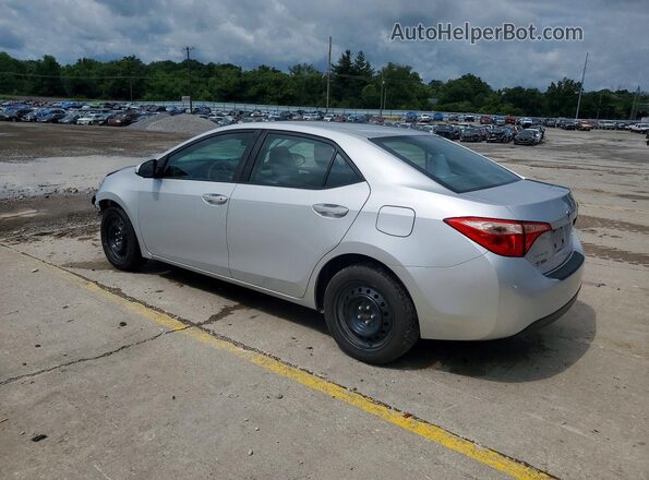 2T1BURHEXHC770449 2017 TOYOTA COROLLA Silver Հետևի ձախ