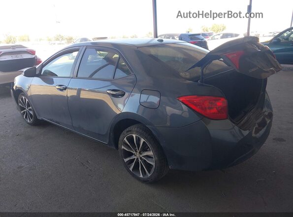 2T1BURHEXHC787543 2017 TOYOTA COROLLA Gray Հետևի ձախ