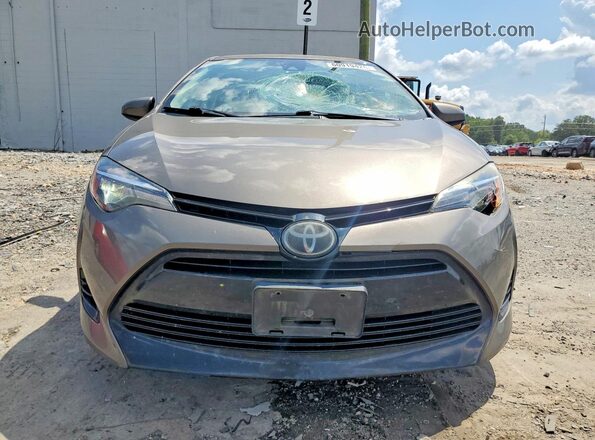 2T1BURHEXHC807516 2017 TOYOTA COROLLA Gray Vista frontal