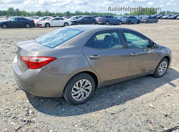 2T1BURHEXHC807516 2017 TOYOTA COROLLA Gray Trasero derecho
