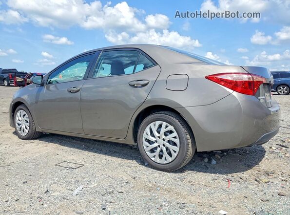 2T1BURHEXHC807516 2017 TOYOTA COROLLA Gray Trasero izquierdo