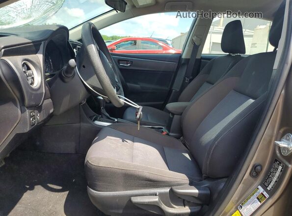 2T1BURHEXHC807516 2017 TOYOTA COROLLA Gray Vista interior delantera