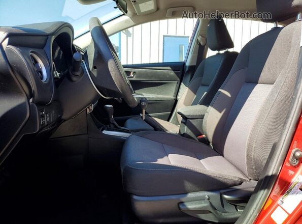 2T1BURHEXHC828110 2017 TOYOTA COROLLA Red Սալոնի դիմացի տեսք