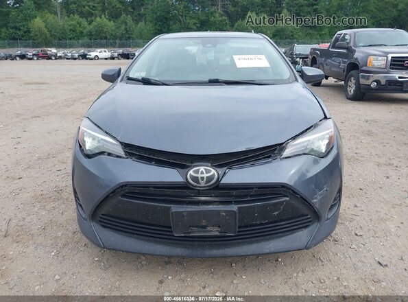 2T1BURHEXHC848020 2017 TOYOTA COROLLA Gray Front view
