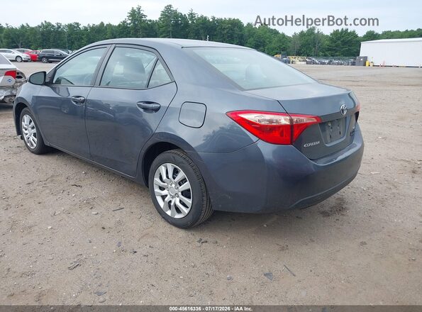 2T1BURHEXHC848020 2017 TOYOTA COROLLA Gray Rear left