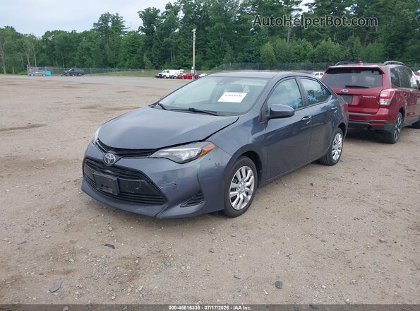 2T1BURHEXHC848020 2017 TOYOTA COROLLA Gray Front left