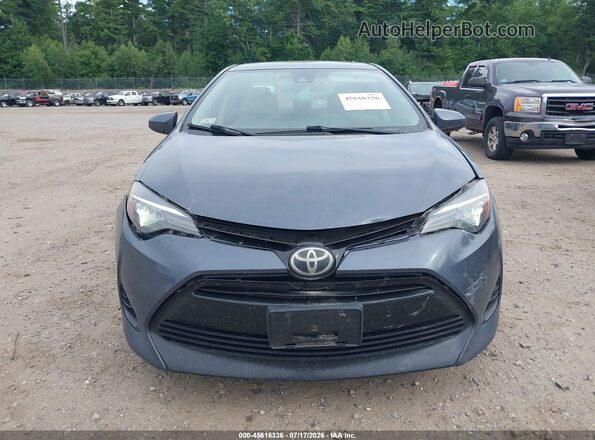 2T1BURHEXHC848020 2017 TOYOTA COROLLA Gray Rear interior view