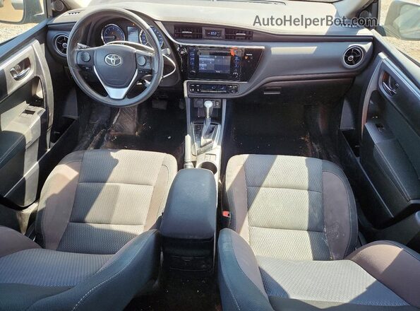 2T1BURHEXHC859941 2017 TOYOTA COROLLA Blue წინა პანელის ხედი