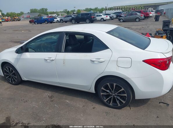 2T1BURHEXHC881955 2017 TOYOTA COROLLA White წინა ხედი