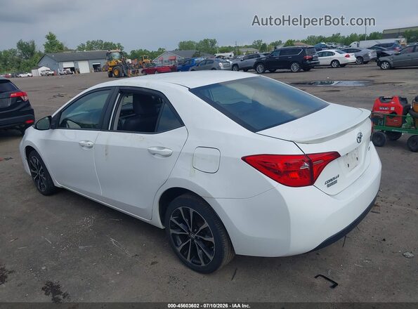 2T1BURHEXHC881955 2017 TOYOTA COROLLA White უკანა მარცხენა