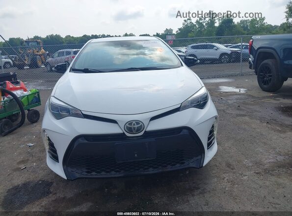 2T1BURHEXHC881955 2017 TOYOTA COROLLA White ხელსაწყოთა პანელის ხედი