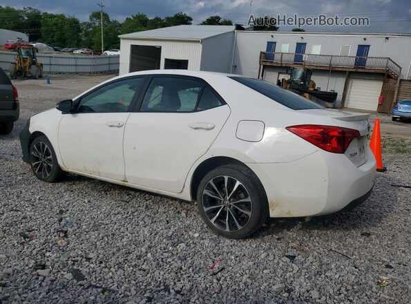 2T1BURHEXHC897685 2017 TOYOTA COROLLA White Հետևի ձախ