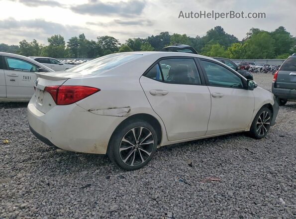 2T1BURHEXHC897685 2017 TOYOTA COROLLA White Հետևի աջ