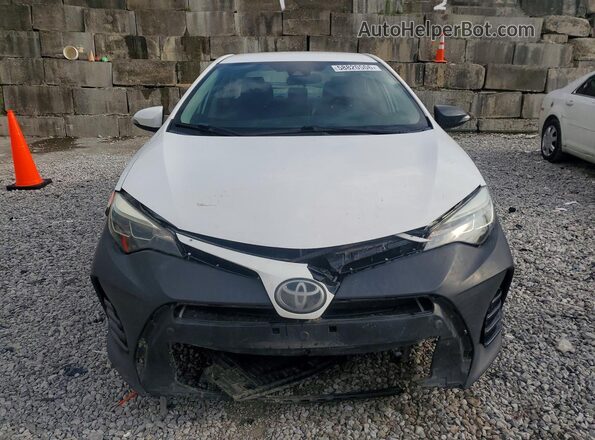 2T1BURHEXHC897685 2017 TOYOTA COROLLA White Դիմացի տեսք