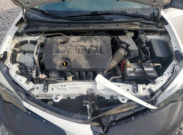 2T1BURHEXHC897685 2017 TOYOTA COROLLA White Սալոնի հետևի տեսք