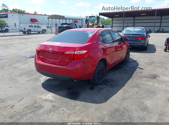 2T1BURHEXHC914484 2017 TOYOTA COROLLA Red Trasero derecho
