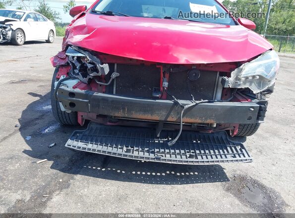 2T1BURHEXHC914484 2017 TOYOTA COROLLA Red Vista frontal