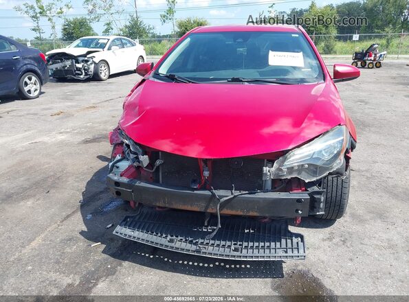 2T1BURHEXHC914484 2017 TOYOTA COROLLA Red Vista interior trasera