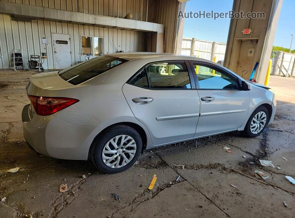 2T1BURHEXHC914646 2017 TOYOTA COROLLA Silver Հետևի աջ