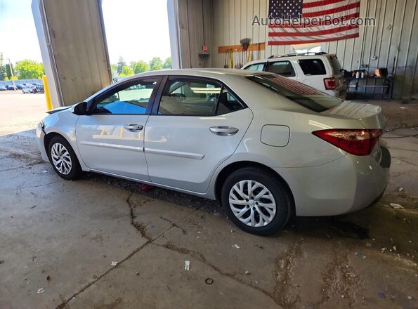 2T1BURHEXHC914646 2017 TOYOTA COROLLA Silver Հետևի ձախ