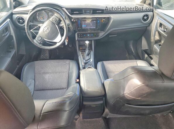 2T1BURHEXHC922665 2017 TOYOTA COROLLA Blue წინა პანელის ხედი