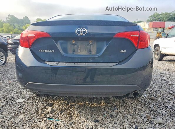 2T1BURHEXHC922665 2017 TOYOTA COROLLA Blue უკანა ხედი