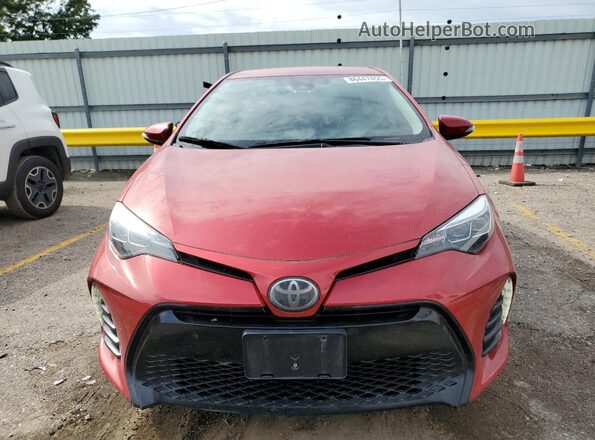 2T1BURHEXHC934167 2017 TOYOTA COROLLA Красный Вид спереди
