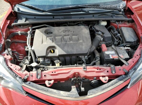 2T1BURHEXHC934167 2017 TOYOTA COROLLA Красный Вид задней части салона