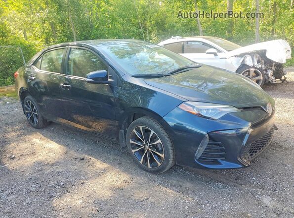 2T1BURHEXHC943838 2017 TOYOTA COROLLA Black Front right