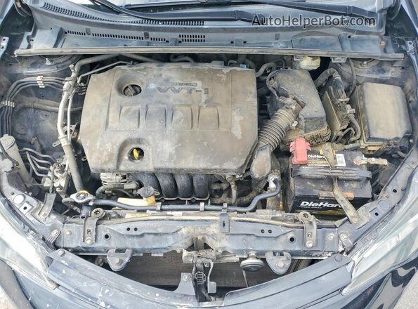 2T1BURHEXHC956895 2017 TOYOTA COROLLA Черный Вид задней части салона