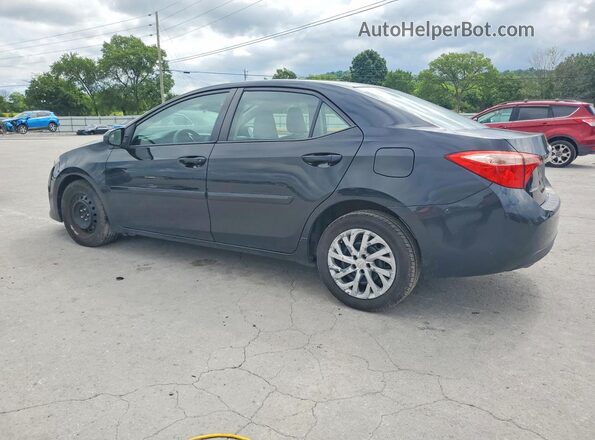 2T1BURHEXHC956895 2017 TOYOTA COROLLA Черный Задняя левая четверть