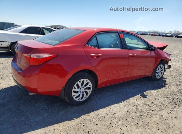 2T1BURHEXHC961658 2017 TOYOTA COROLLA Red Հետևի աջ