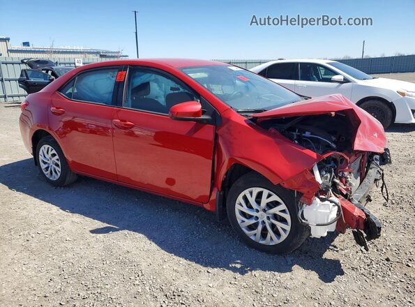 2T1BURHEXHC961658 2017 TOYOTA COROLLA Red Առջևի աջ